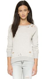 Annie Destroyed Sweatshirt at Shopbop